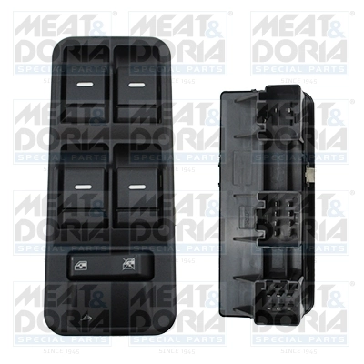 Switch, window regulator
